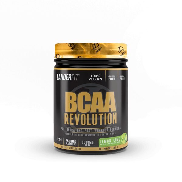 BCAA REVOLUTION LEMON LIME - 30 SERVIÇOS LANDERFIT