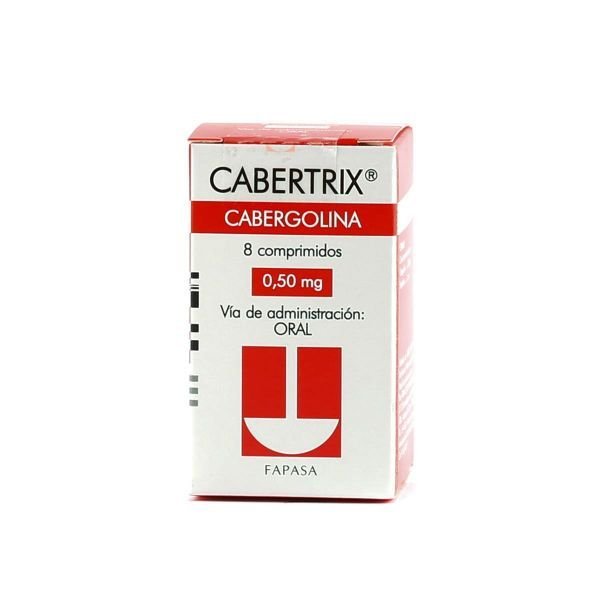 CABERTRIX Cabergolina 8 comprimidos