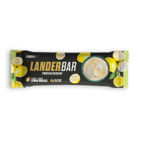 Sobremesa de Proteína Landerbar Mousse Limón