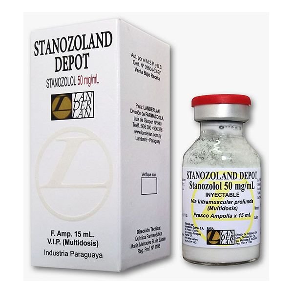 DEPÓSITO DE ESTANOZOLÂNDIA 50mg x15ml