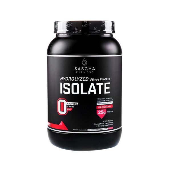 SASCHA FITNESS HIDROLIZADO WHEY PROTEIN ISOLADO (MORANGO)