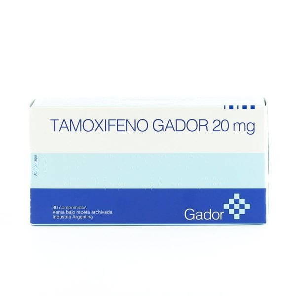 TAMOXIFEN Gador 20 mg – Caixa com 30 comprimidos