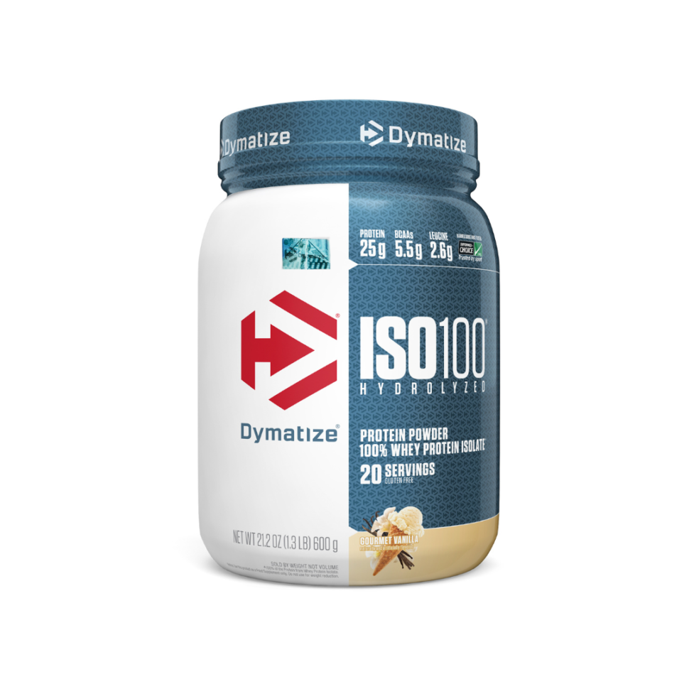 ISO100 GOURMET VAINILLA DYMATIZE 2LBS X 20 SERVIÇOS