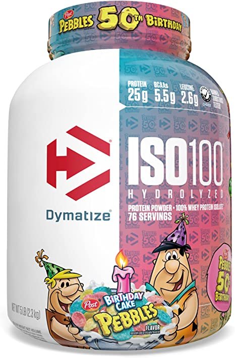 ISO100 DYMATIZE 5LBS BOLO DE ANIVERSÁRIO SEIXOS