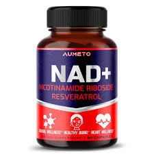 Aumeto NAD Nicotinamide Riboside 12,970mg with Resveratrol Quercetin - Cellular Energy &amp; Repair, Vitality 90 Capsules