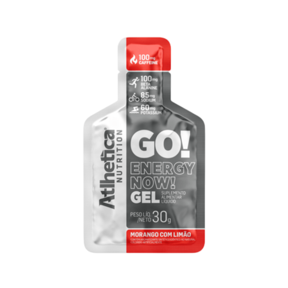 GO! ENERGY NOW! GEL - Morango com Limão