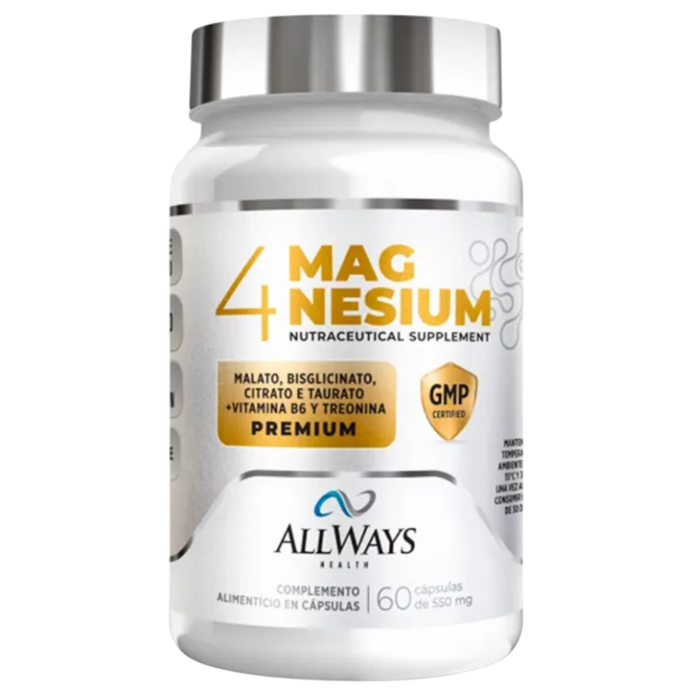 4 MAGNÉSIO 550 MG X 60 CAPS