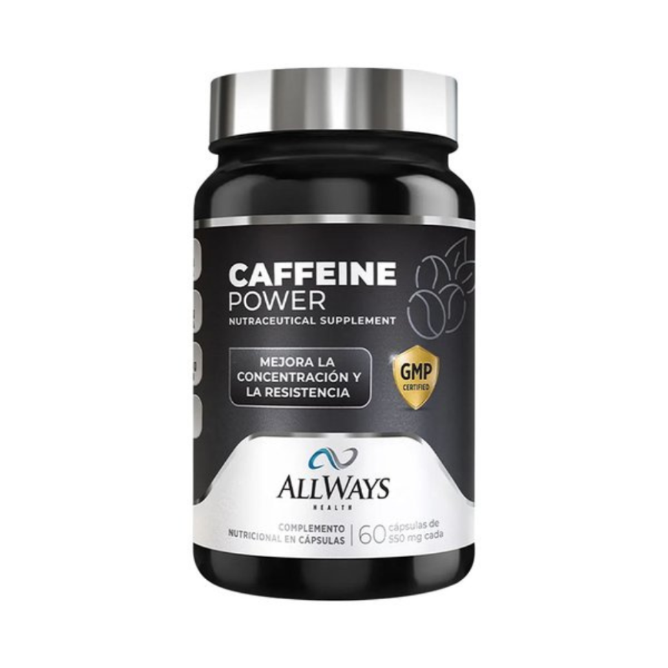 CAFEÍNA POWER 550 MG X 60 CAPS