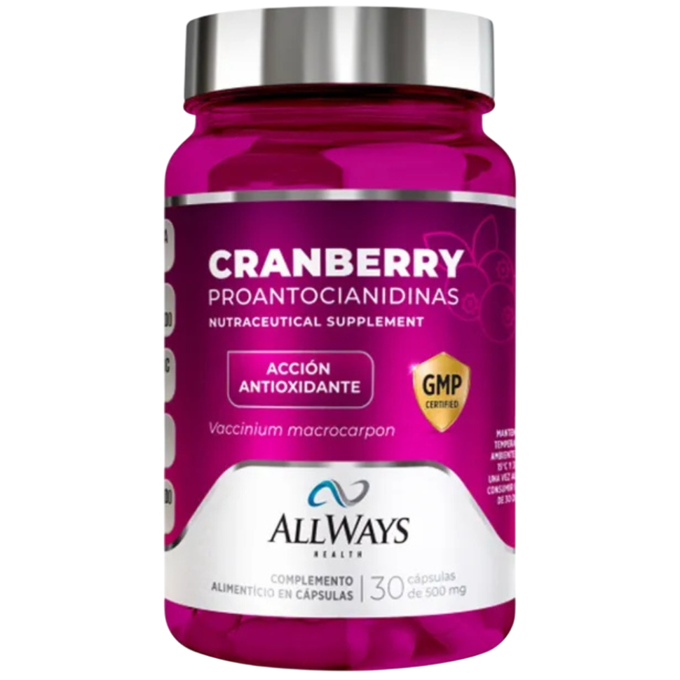 CRANBERRY 500 MG X 30 CÁPSULAS