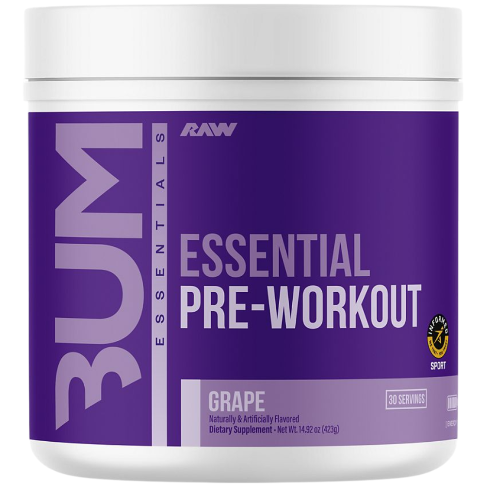 BUM PRÉ-TREINO ESSENCIAL (UVA)