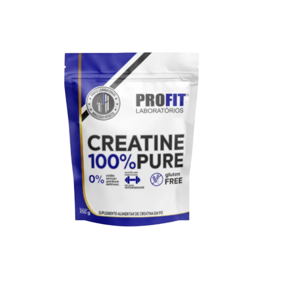 CREATINA 100% PURA 250 GR (SEM SABOR)
