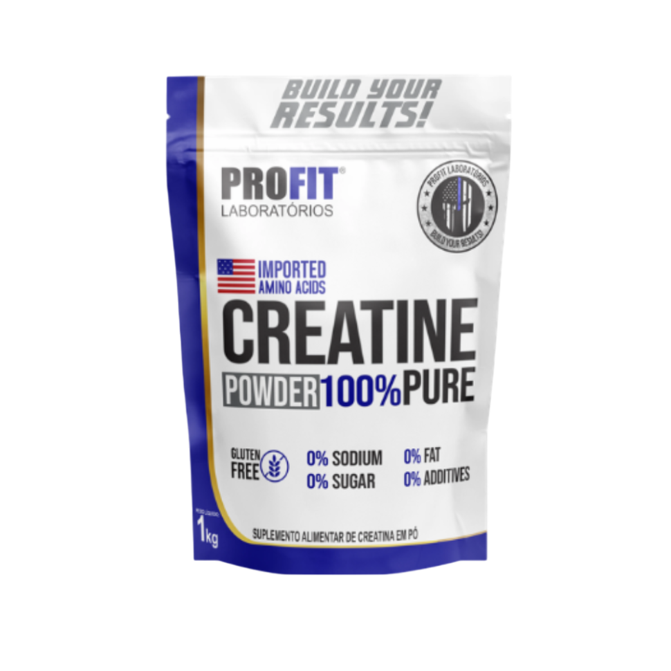 CREATINA EM PÓ 100% PURA (SEM SABOR)