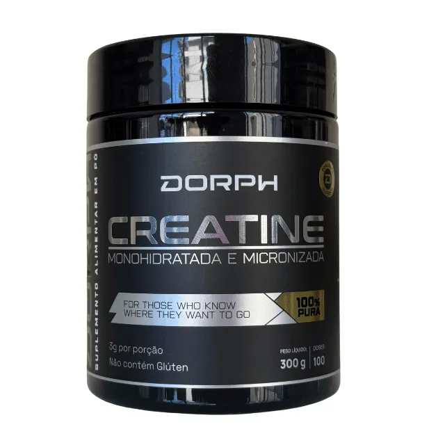 CREATINA MONOHIDRATADA E MICRONIZADA 100 SRV (SEM SABOR)
