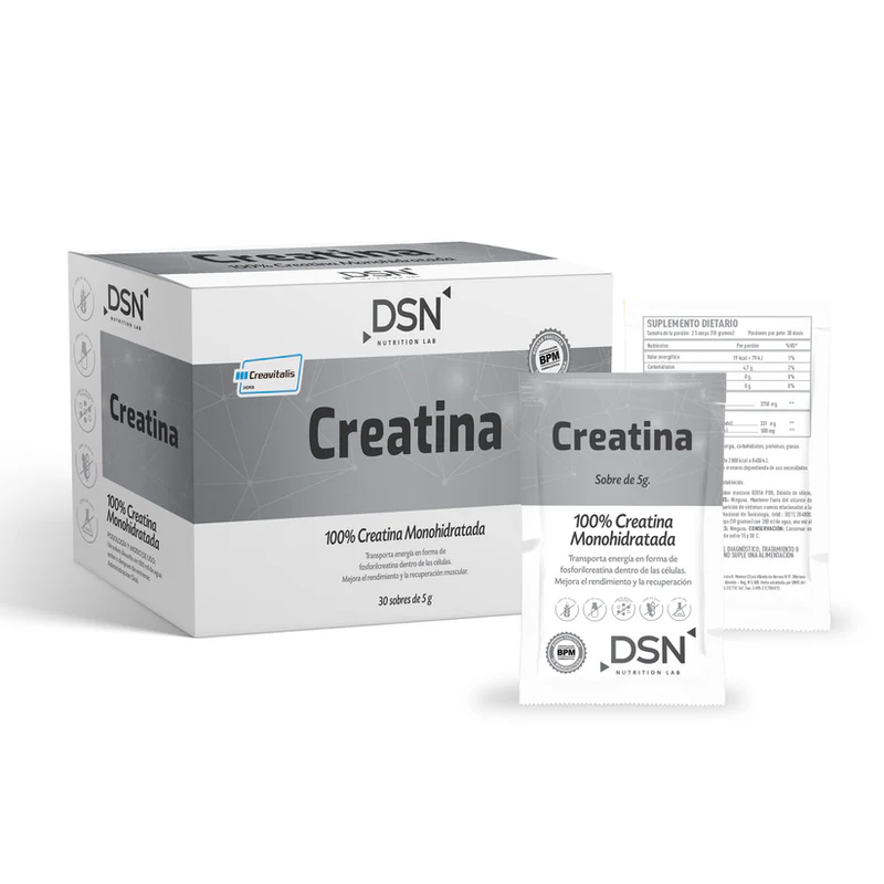 CREAVITAILS CREATINA 100% MONOHIDRATADO 30 SOBERS DE 5GR