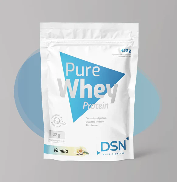 WHEY PROTEIN PURA 450 GR (VAINILHA)